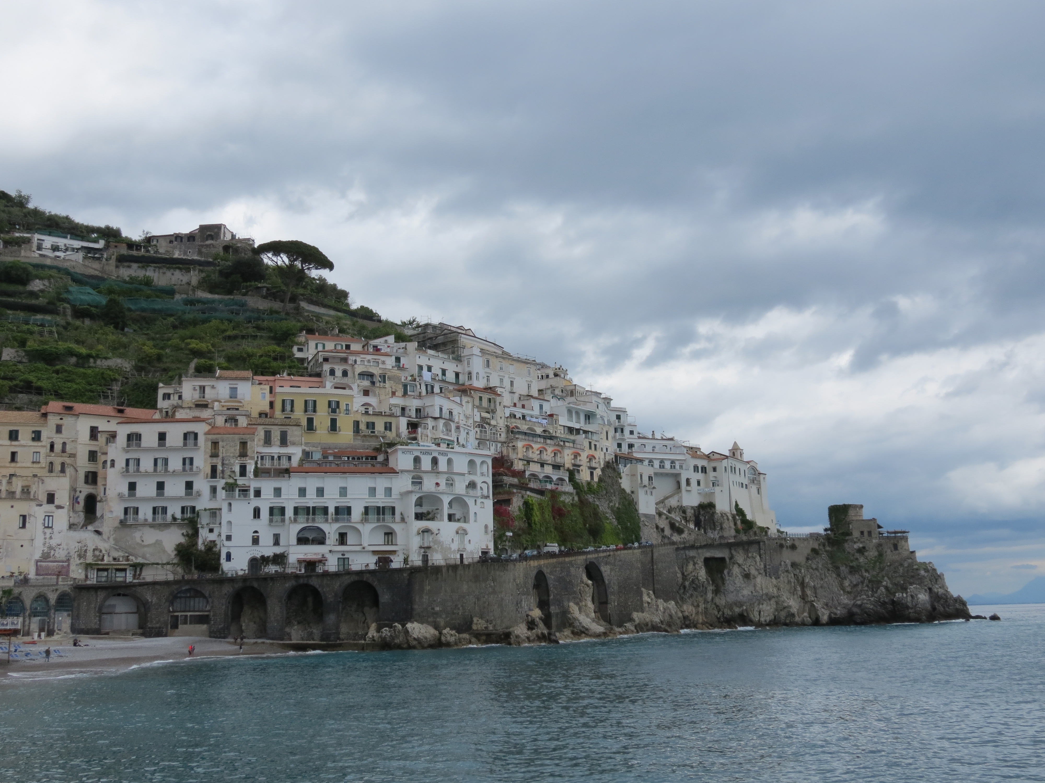 Amalfi seashore
