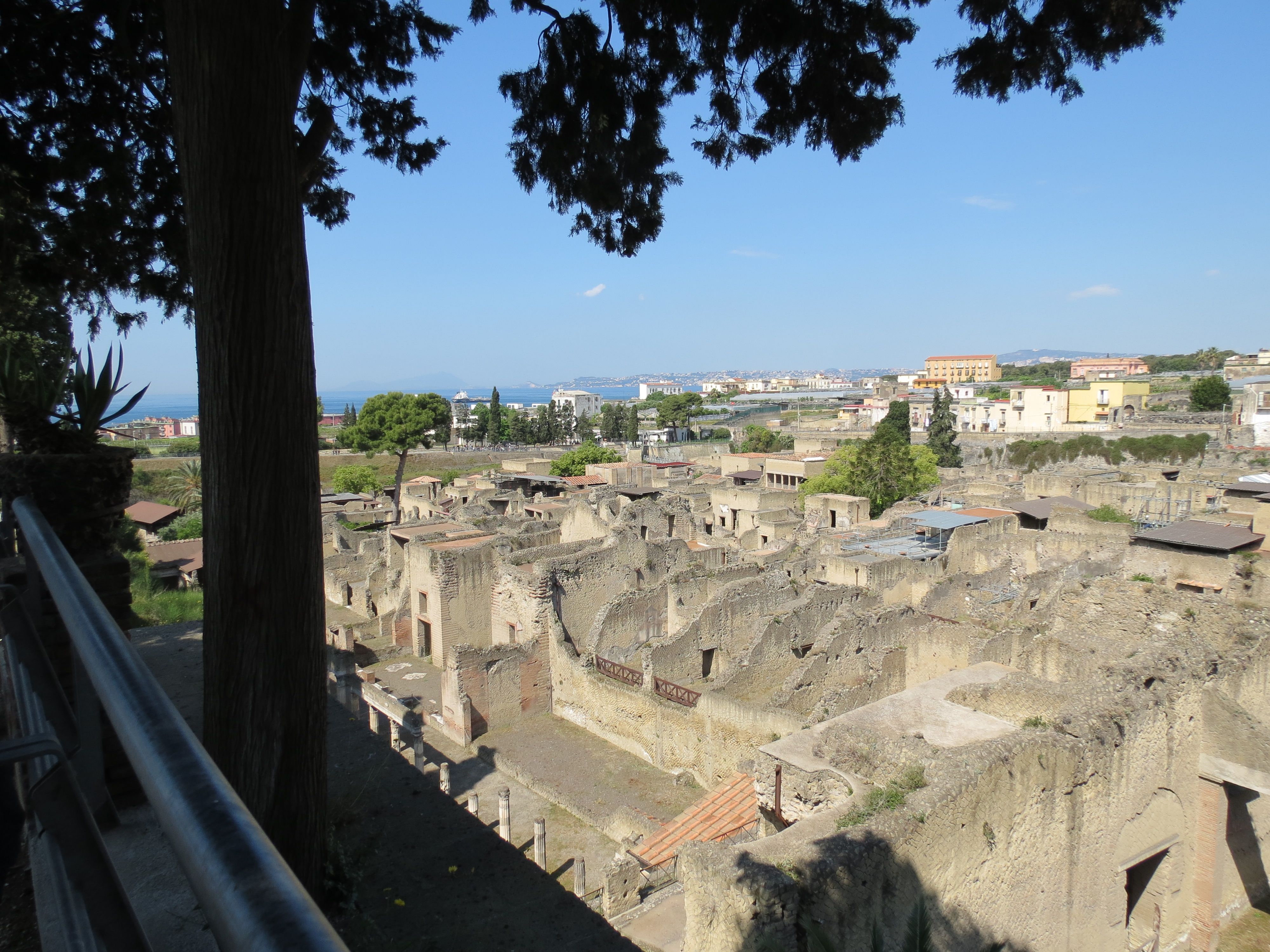 Herculaneum from above