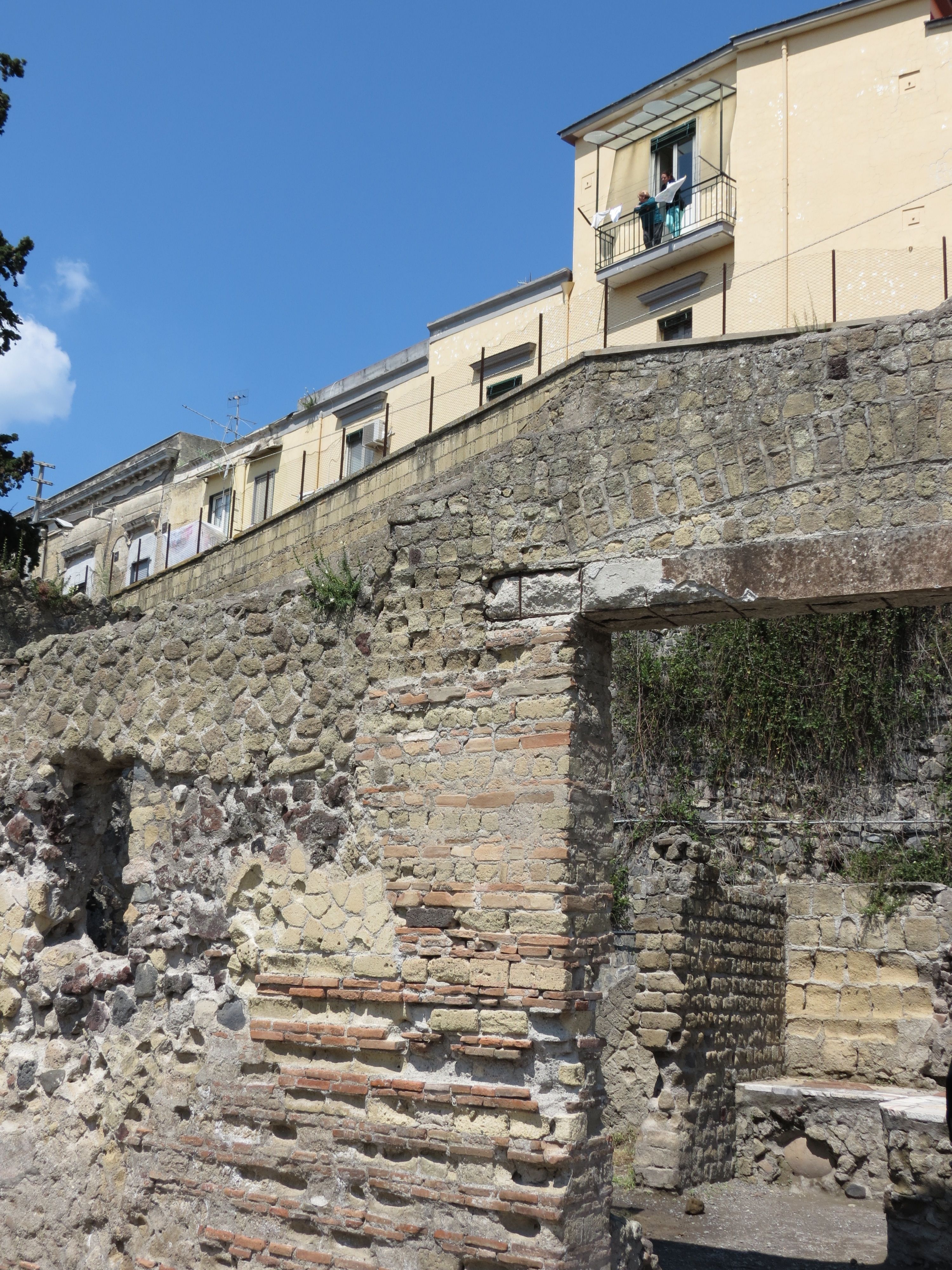 Life above the ruins