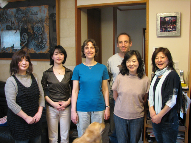 Rick, Nobuko, and the ELSS staff